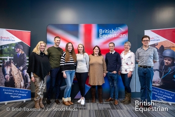 Eight equestrian coaches awarded their British Equestrian Level 4 Coaching Certificate at London International Horse Show Eight equestrian coaches awarded their British Equestrian Level 4 Coaching Certificate at London International Horse Show